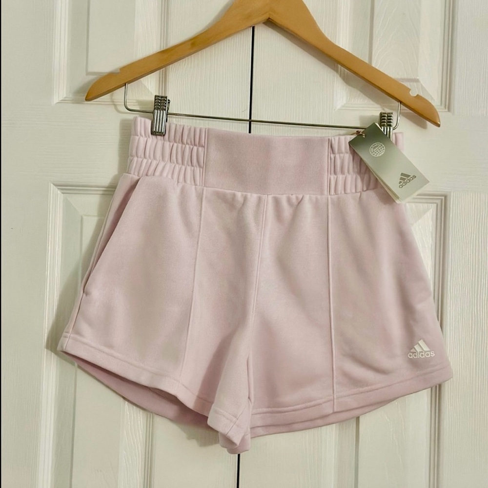 adidas Women's Hyperglam French Terry Shorts NEW
